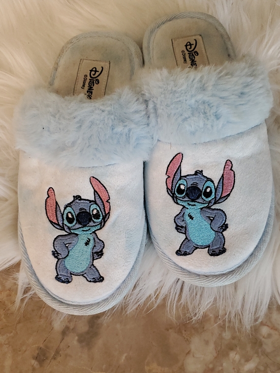 Disney Other - Disney Fuzzy House Slippers Shoes Size 1